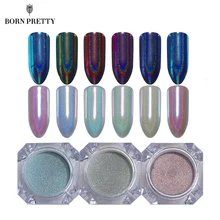 0,5 г голографический Хамелеон блеск для ногтей порошок зеркало хром пигмент пыль украшения для ногтей