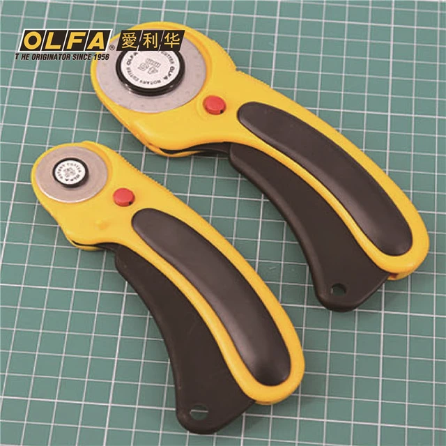 OLFA RTY-1/DX 28mm ROTARY CUTTER SEWING & QUILTING CRAFT CUTTER