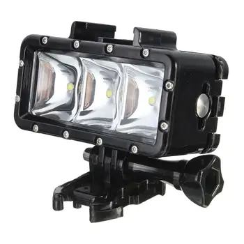 

300LM 2.8W 30M Underwater Waterproof LED Video Light Lamp for GoPro / SJCAM