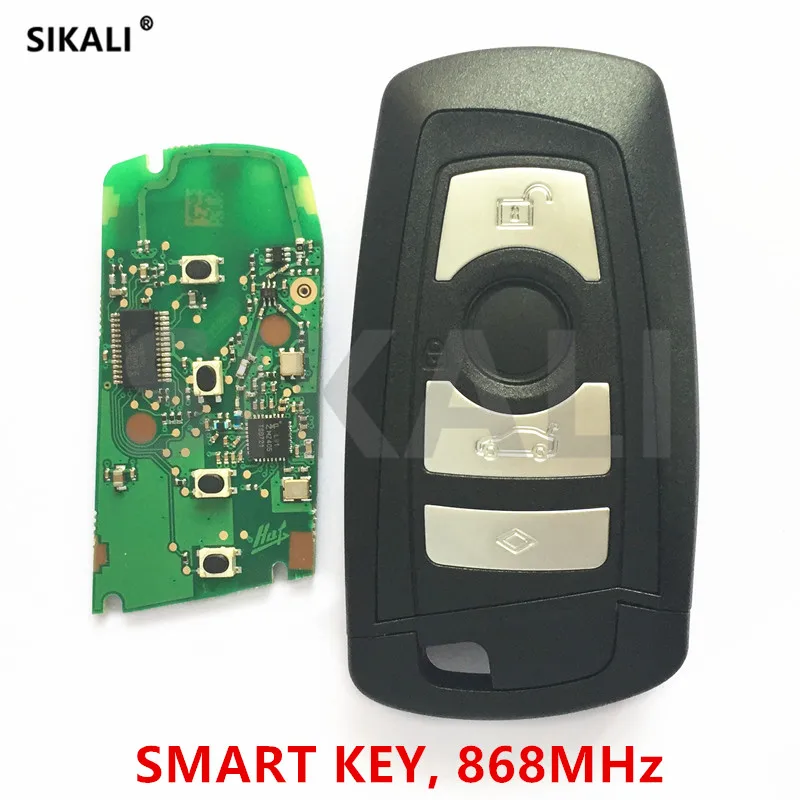 SIKALI смарт ключ для BMW 868 МГц CAS4/CAS4 + система 1 3 5 7 серии дистанционный 730 740 750 760 528 535 550