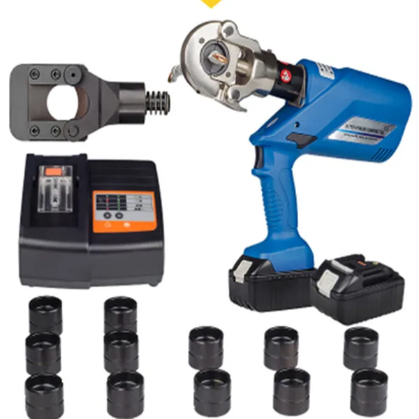 

18v Battery Powered Crimping Tools Electric Hydraulic Crimping Plier for crimping 16-300mm2 and cutting up to 45mm in 1 machine