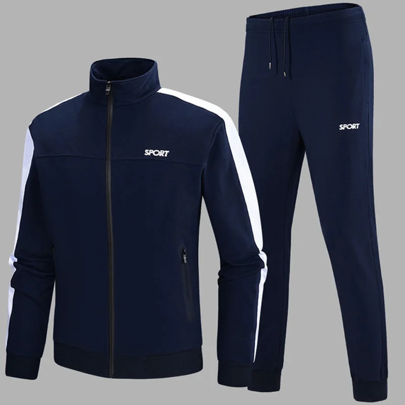 بذلة رياضية للرجال من القطن ملابس رياضية طقم رياضي رجالي للركض والجري Men S Sets Aliexpress