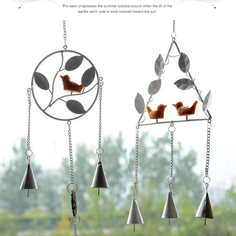 

Indian Style Dreamcatcher Handmade Wind Chimes Bird Garden Outdoor Hanging Pendant Dream Home Wall Art Hangings Decorations