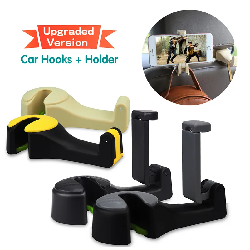 

AUXITO Car Seat Hooks Cellphone Holder For Ford Focus 2 3 Fiesta Mondeo Kuga Chevrolet Cruze Aveo Captiva Opel Astra H G Zafira