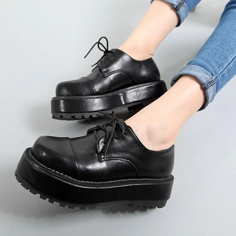 platform school shoes