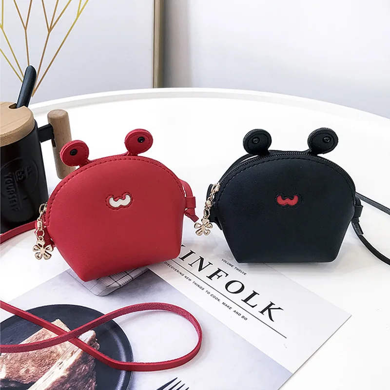 

Children Girl Shoulder Crossbody Bag Mini Small Zipper Cute for Money Coin LXX9