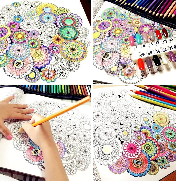 Secret Garden III Animal Kingdom An Treasure Hunt And Mandala Adult Coloring Books In From Office School Supplies On Aliexpress
