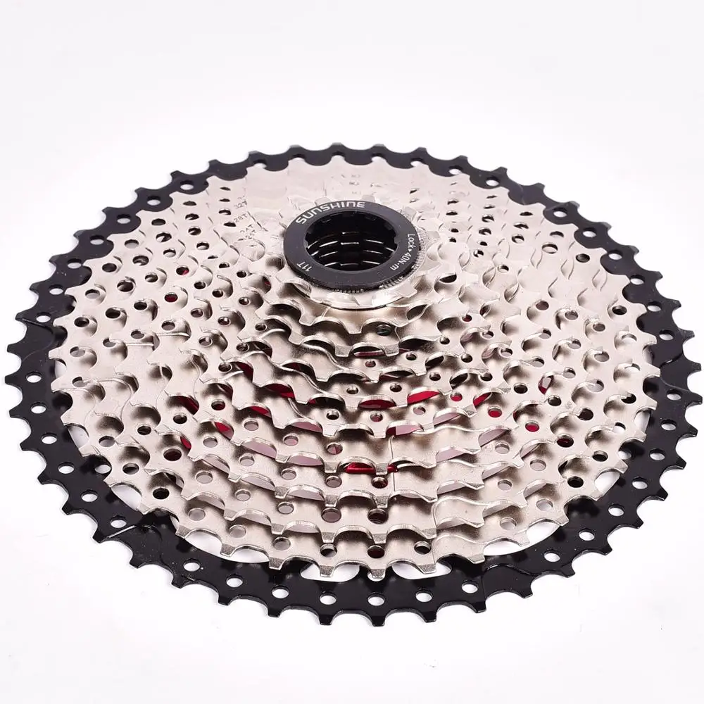 SUNSHINE 11 speed Freewheel MTB Запчасти для горного велосипеда кассета Freewheel Золотой 11-42T 46T 50T для запчастей XT M8000 SLX M7000 M9000