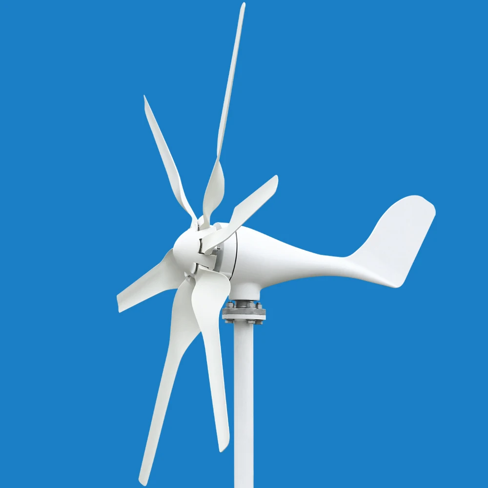 Online 2020 kleine Hause Wind Turbine Generator Windmühle Fit Für Straße Lampen, überwachung Boot Kostenloser 600W Wind Controller 10 Jahre Garantie