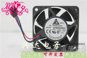 

Genuine AFB0624EH 6025 DC24V 0.36A 6CM cm double ball frequency converter fan