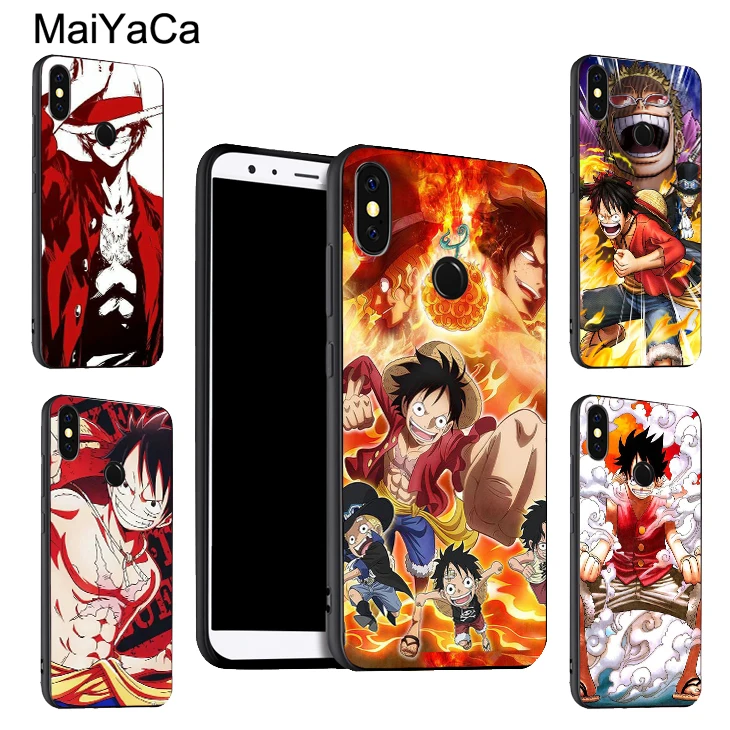 

MaiYaCa ONE PIECE ANIME MONKEY D LUFFY Phone Case For Xiaomi Redmi 5 Plus S2 6A Note 5 Pro 7 5A 4X Mi 8 6X A2 6 9 Max 3 2 Mix 2s
