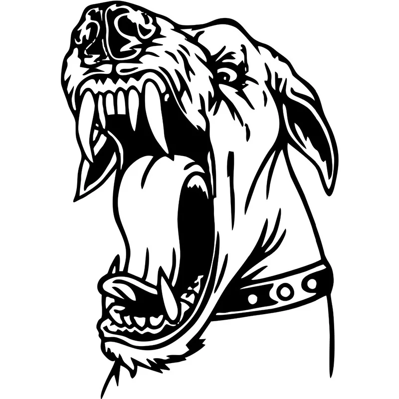 Большая защита Sfely Dog настенный плакат в авто Ноутбук наклейка мотоцикл