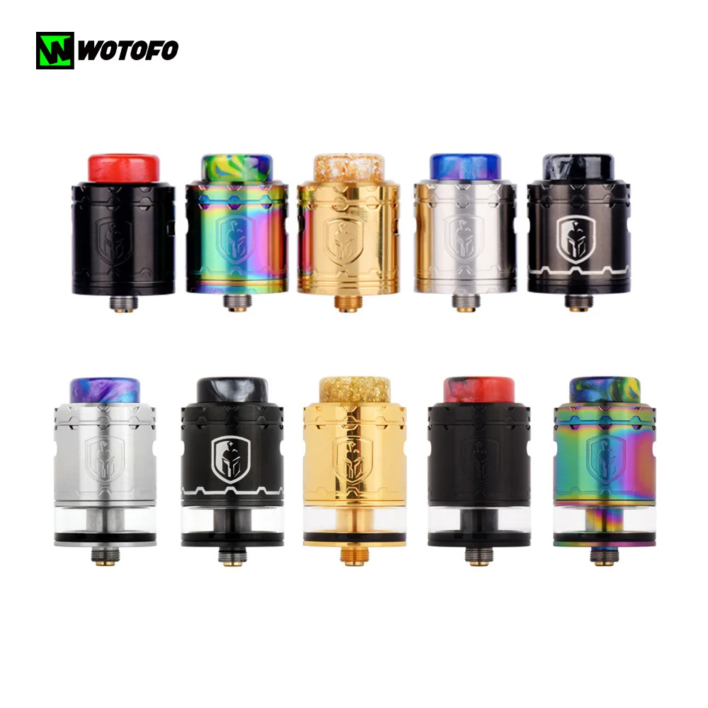 

Original Wotofo Faris RDTA Atomizer Vape Tank Vaporizer Rebuilding Dripping RDA & RDTA 2-in-1 Tank Vape 510 Thread vaporizador