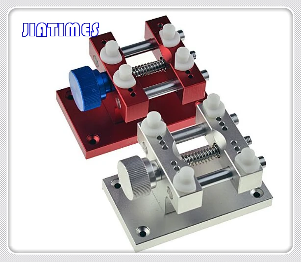 1pc Large Metal Watch Case Holder Adjustable Watchmakers Vice Tool for