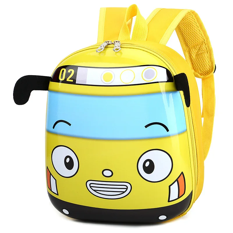 

2019 New Kid School Bags Bus Bookbags Nylon Backpack for Children in Kindergarten boy Bags Cartoon mochila escolar C050
