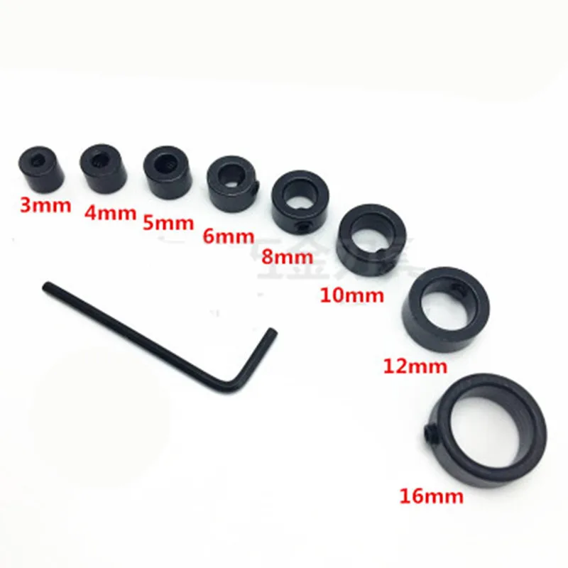 Woodworking Drill Bit Depth Stop Collars