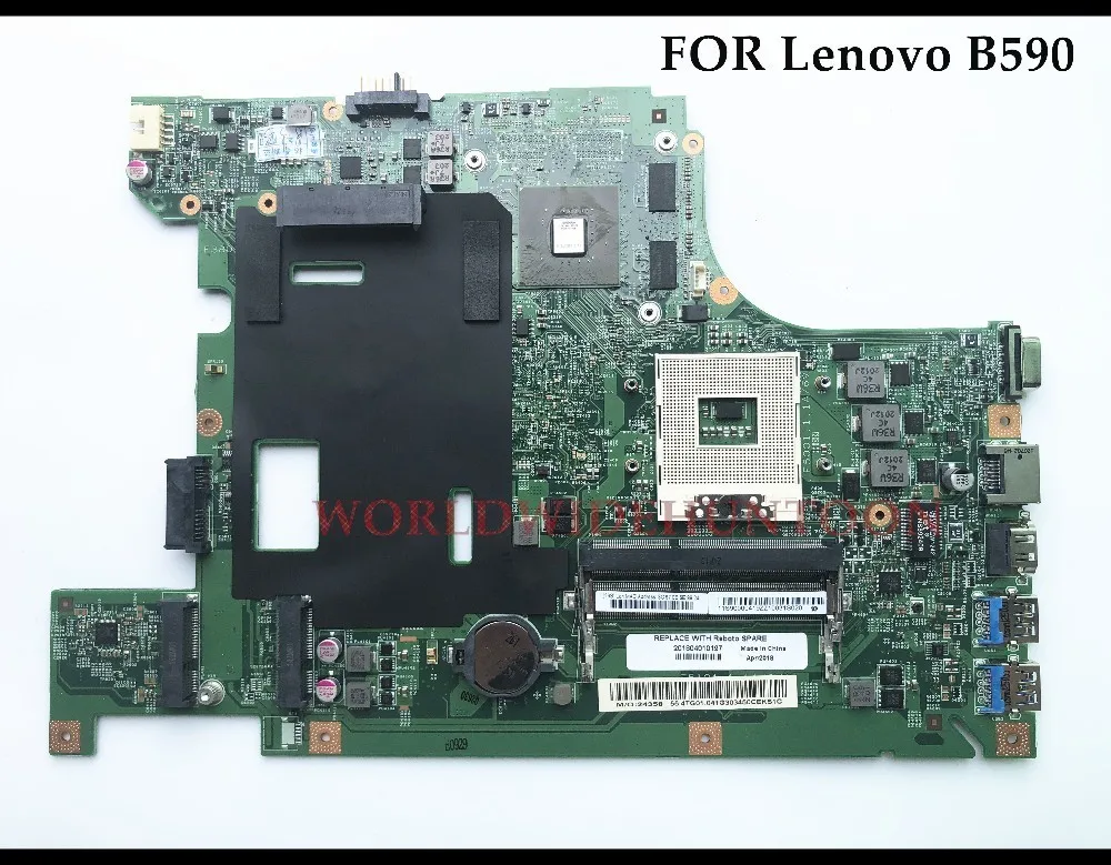 Материнская плата высокого качества для ноутбука Lenovo B590 материнская GeForce 610M