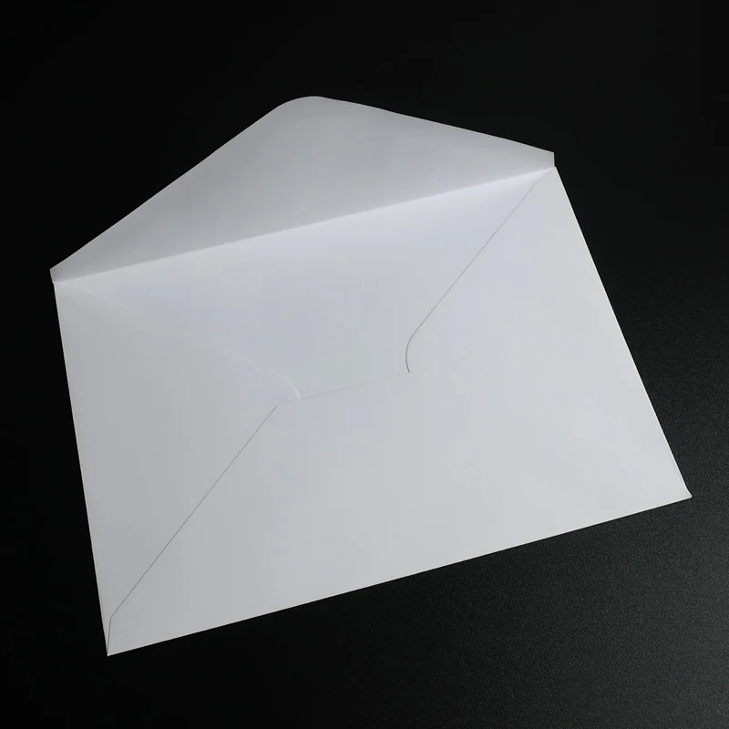 100 шт 195x135 мм(7," x 5,3") простой белый конверт открытка конверт для поздравительной открытки