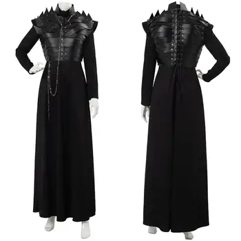 

Game of Thrones Season 8 Sansa Stark Cosplay Costume Leather Armor Sansa Stark Dress Halloween Cosplay Costume