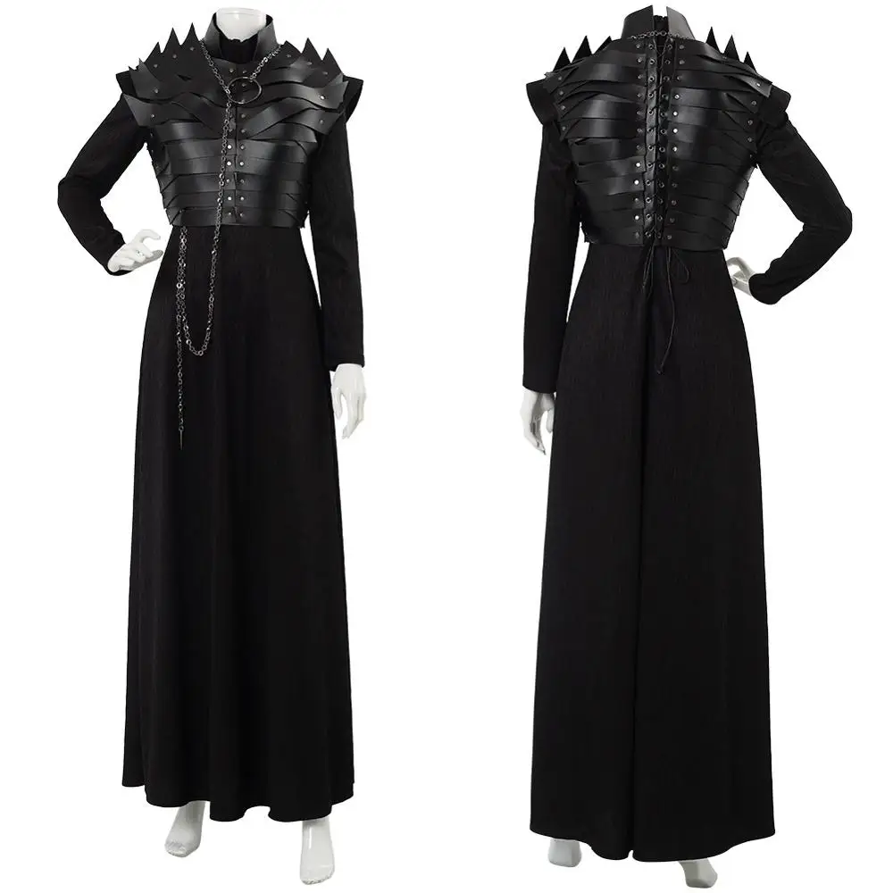Sansa Stark Cosplay Costume Leather Armor Dress Halloween | Тематическая одежда и униформа