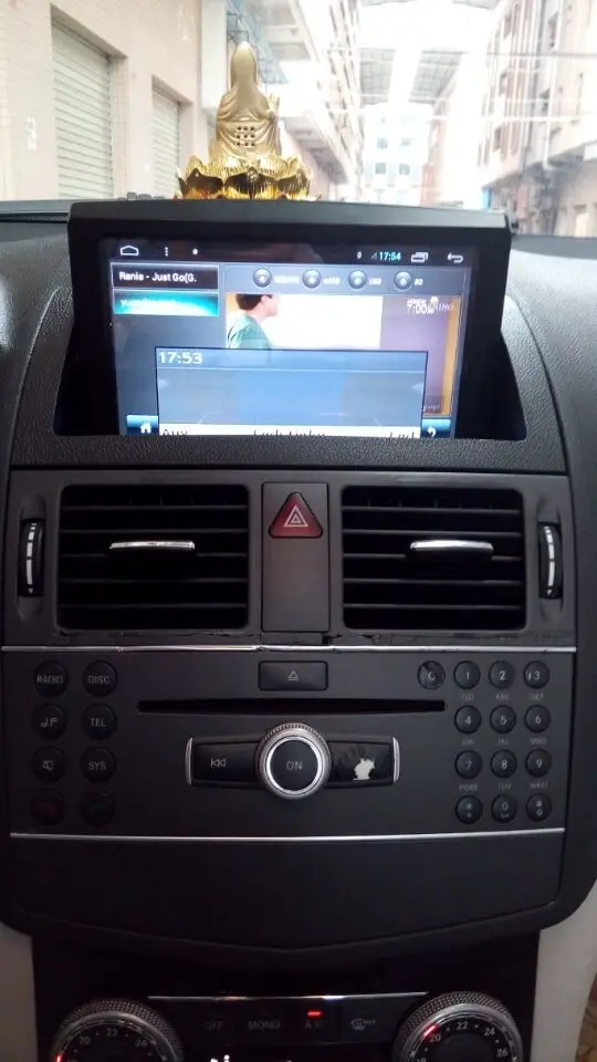Ips 2 Гб ОЗУ 32 Гб ПЗУ 8 дюймов Android 7,1 автомобильный dvd-проигрыватель с Gps для Benz C200 2007-2012 Видео Аудио радиомонитор головное устройство Gps навигация стерео