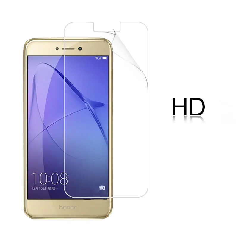 Антибликовая матовая защитная пленка для Huawei Honor 8 Lite 5 2 В PRA AL00 AL00X TL10 HD прозрачная