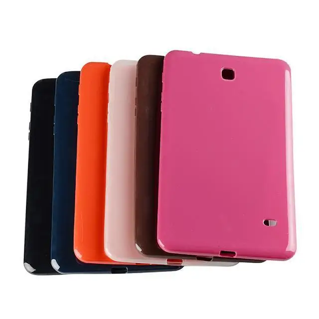 

Ultra Slim Soft Silicon Rubber TPU Gel Protector Cover Tablet Protective Pouch Case For Samsung GALAXY Tab 4 8.0 T330 T331 T335