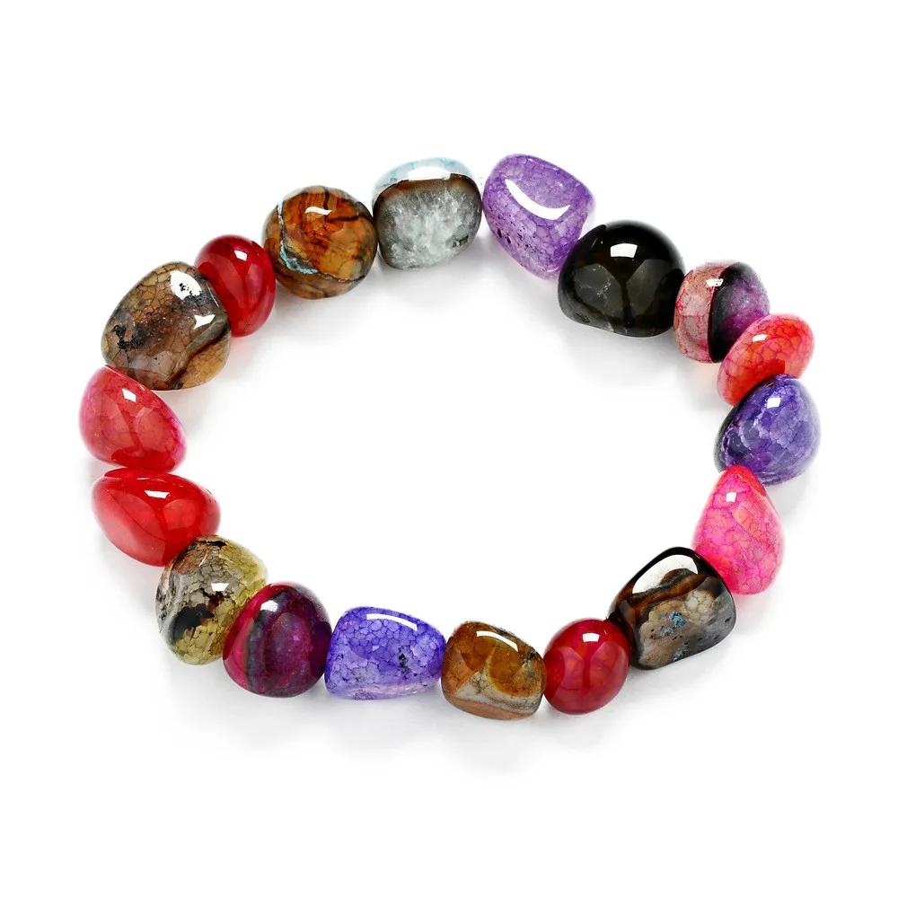 Yoga 7 Chakra Bracelet Seven Chakras Energy Bracelet Mala Beads Nature