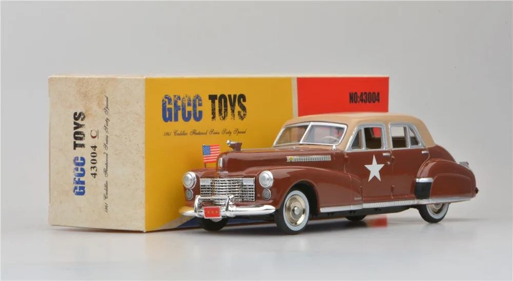 GFCC игрушки 1:43 1941 Cadillac Fleetwood серия Sixty модель автомобиля из специального сплава| |