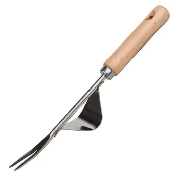 

Stainless Manua Hand Weeding Fork Transplanting Digging Tools Manual removing taproot For Homegrown Garden Planting Car Tools