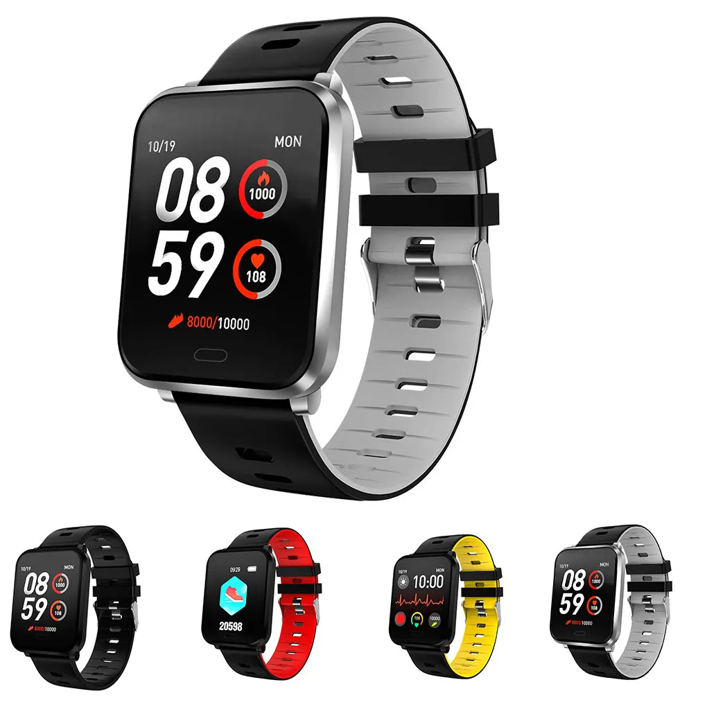 

Smart Watch Heart Rate Blood Pressure IP68 Waterproof Wristband Sleep Condition 1.3" Screen Bracelet