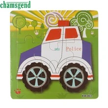 Высокое качество деревянный автомобиль головоломки игрушки для детей Образование и обучение головоломки игрушки Z0418