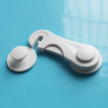 1 шт. пластиковый замок для шкафа Детская безопасность детская защита от детей безопасные замки для холодильников детский ящик безопасности защелки