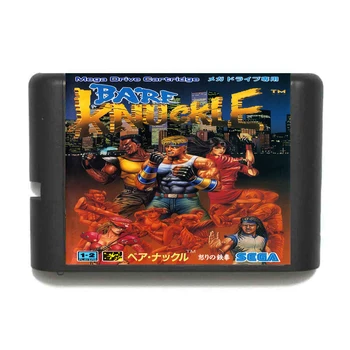 

Bare Knuckle Region Free 16 bit MD Game Card For Sega Mega Drive For Genesis
