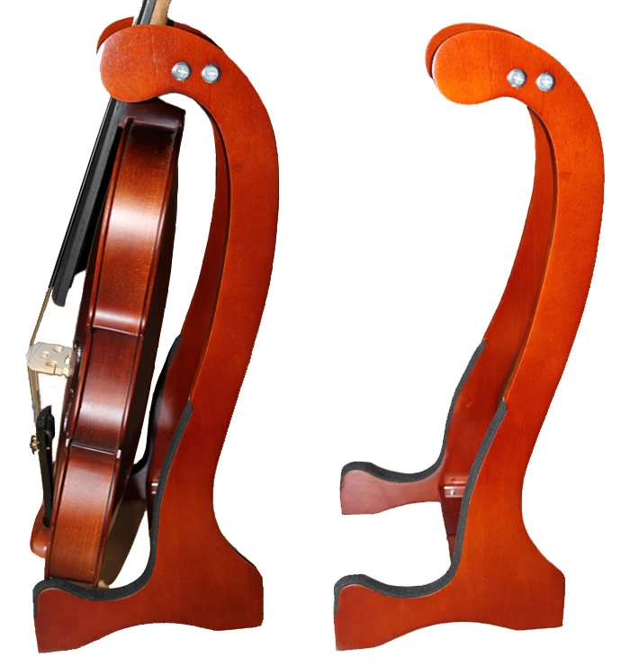 

Wooden violin steady \ simple stand \ violin mount \ display rack