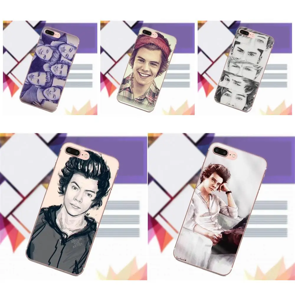 

1d One Direction Sketch N Draw For Xiaomi Redmi 5 4A 3 3S Pro Mi4 Mi4i Mi5 Mi5S Mi Max Mix 2 Note 3 4 Plus Soft TPU Phone Case