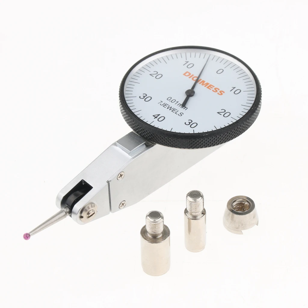 

Jeweled Precision Dial Test Indicator Precise Measuring 0.01mm; Range: 0.8mm