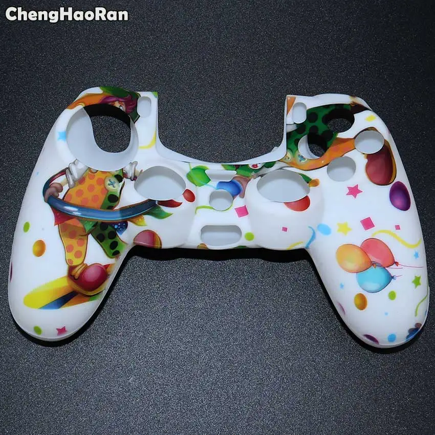 No.22 ChengHaoRan для sony PS4 Pro тонкий геймпад протектор Камуфляжный Камо силиконовый гель защита Мягкий рукав кожа захват чехол - Цвет: No.22
