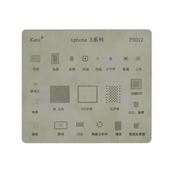 

High quality BGA Reballing Stencil dedicate kit for iPhone5 5s 6 6S 7 8 X XS XR XS MAX Motherboard IC Chip Reballing stencils