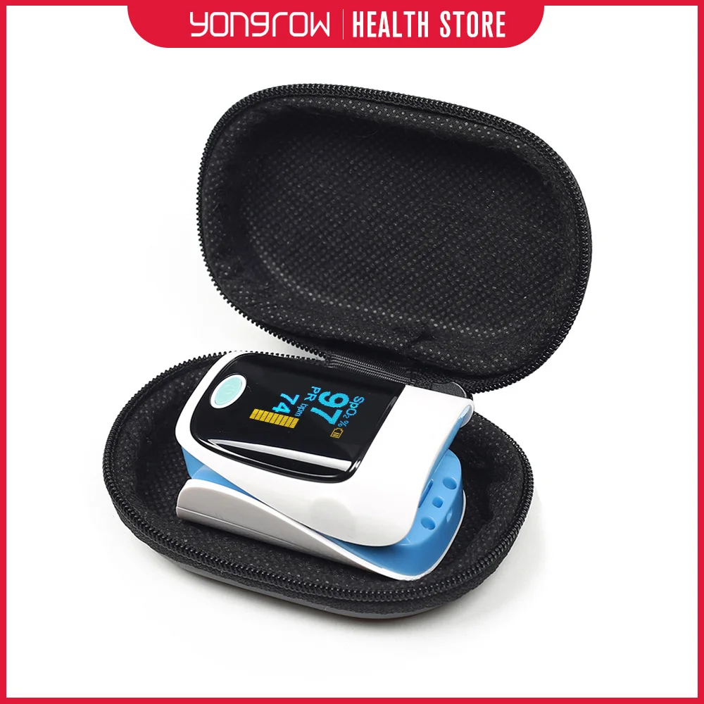 Yongrow New Arrival Finger Pulse Oximeter Medical Fingertip Optional PR SPO2 Best OLED Portable | Красота и здоровье