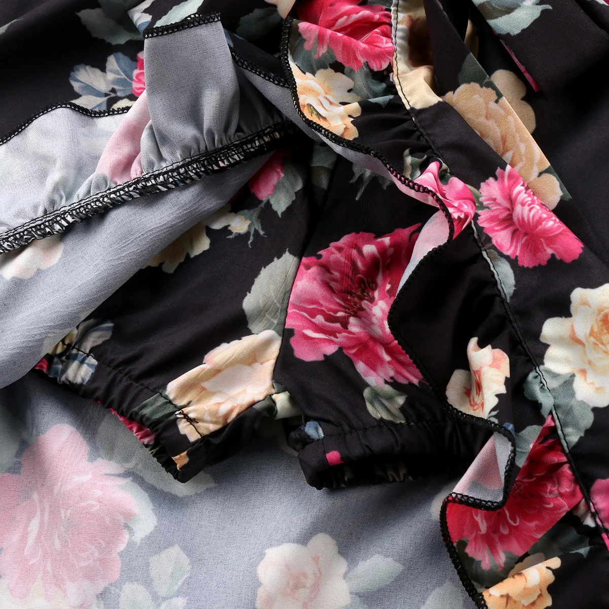 Family Sister Matching Outfits Summer Outfits Off shoulder Strap Crop Tops Floral Tutu Baby Bloomers Shorts Skirt 2PCS Set