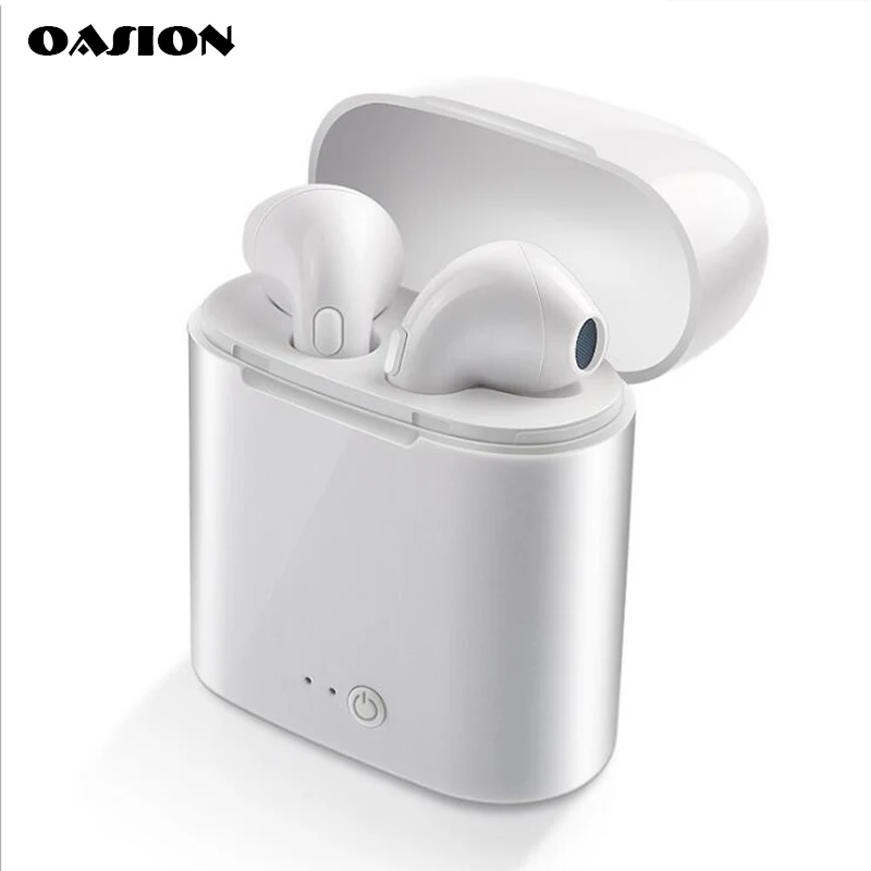 

i7s tws wireless headphones bluetooth headset with mic Stereo Earbuds Bluetooth earphone for phone PK i10 i12 i20 i30 i60 tws