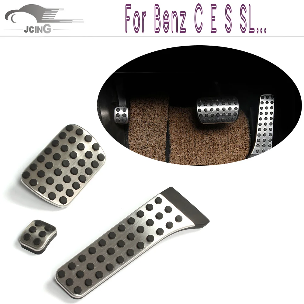Педаль AT для Benz C E S SL CLK CLS SLK SLS GLK Class W203 W204 W210 W221 AMG LHD без дрели|at pedal|clk pedalbenz pedal |
