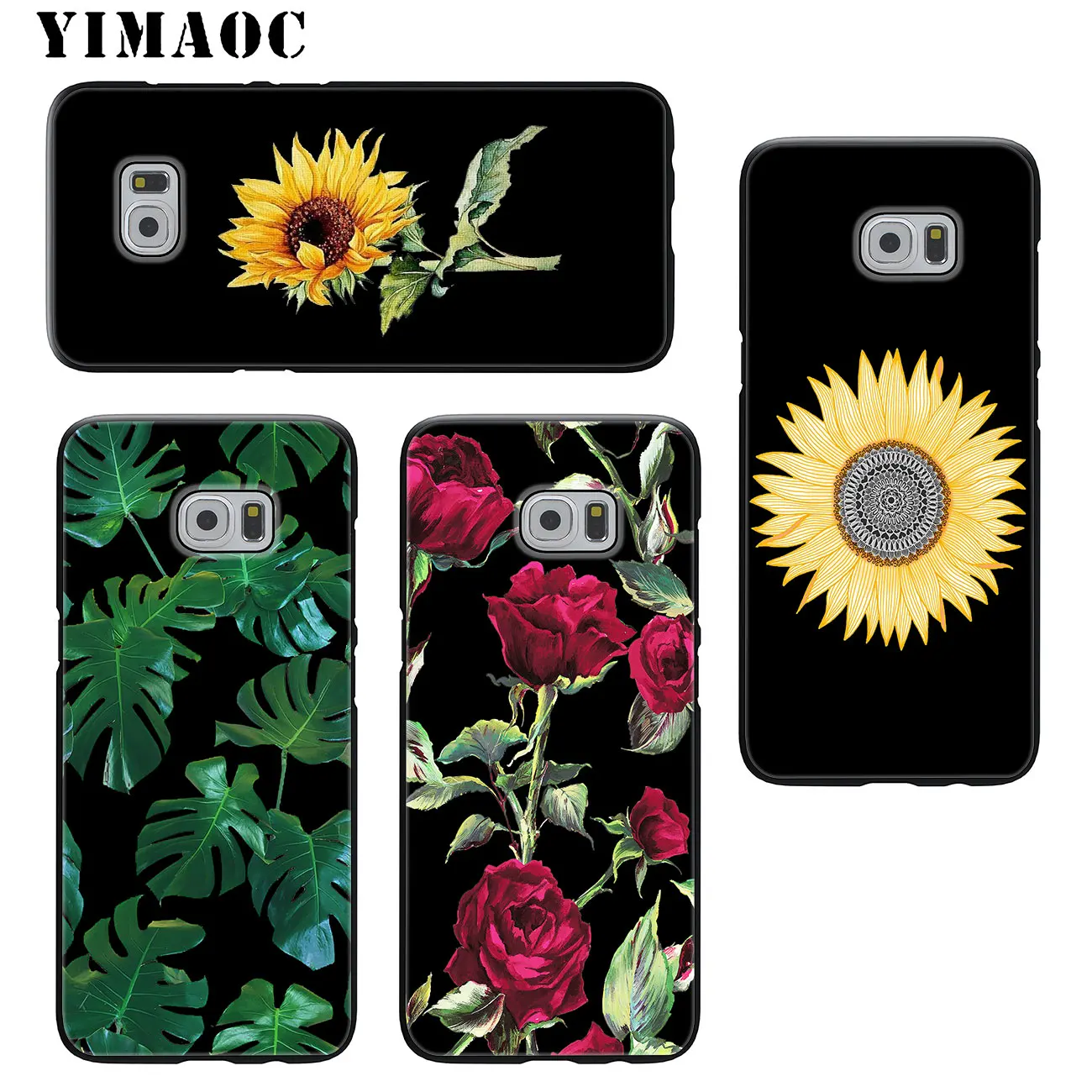 Мягкий силиконовый чехол YIMAOC для Samsung Galaxy S10 S9 S8 Plus S6 S7 Edge S10e|Бамперы| |