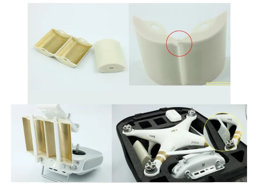 1pcs Foldable Copper Foil Radar Antenna Range Booster Signal Amplifier Windsurfer Suit For DJI Phantom 4 Phantom 3