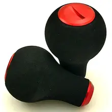 DIY круглые EVA поворотные ручки, ручки на рыболовной катушке S/D, 2 шт./лот