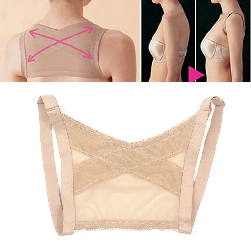 

Shoulder Support Belt Flexible Posture Back Belt Correct Rectify Posture Elastic Braces Supports For Women Kids