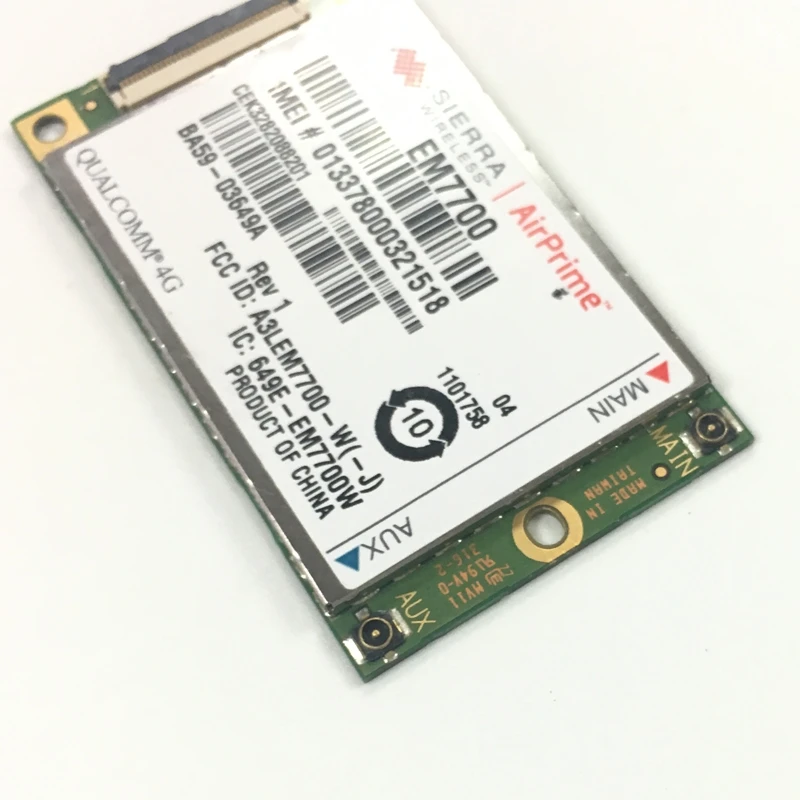 Разблокированный беспроводной модуль Sierra AirPrime EM7700 4G LTE HSPA + 3G встроенный