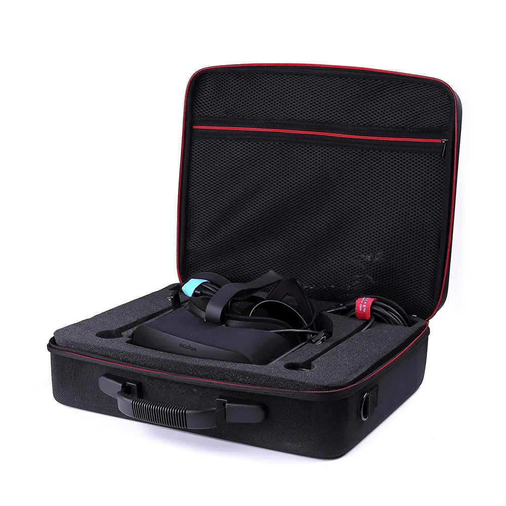 

EVA Hard Travel Bag Protect Cover Storage Box Cover Carry Case For Oculus Rift + Touch Virtual Reality System and Accessories