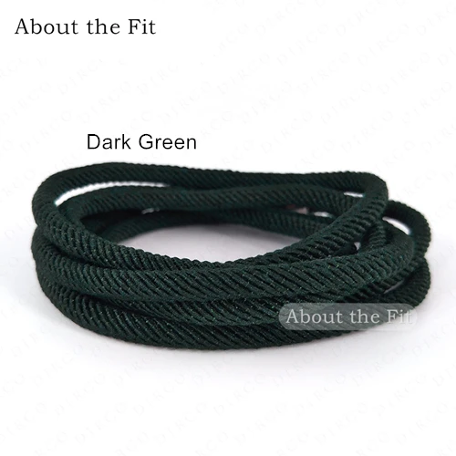 Около 3 мм 1 метр/украшения в стиле рок-н-ролл Аксессуары для браслета ожерелье изготовление одежды ручной работы Тканые канаты Милан шнуры - Цвет: Dark Green  01SA3020